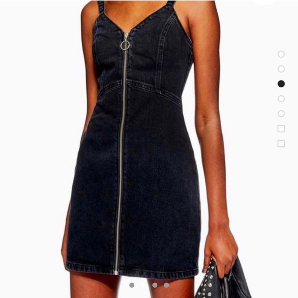 NWOT Topshop Bodycon Denim Dress